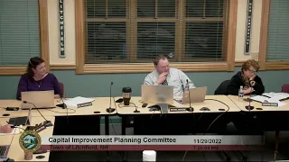 Capital Improvement Planning Committee , 11/29/2022