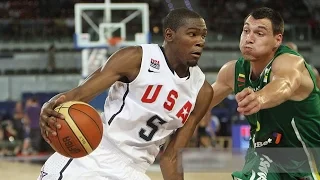 USA vs. Lithuania 2010 FIBA World Basketball Championship Exhibition Friendly FULL GAME English