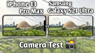 iPhone 13 Pro Max vs Samsung Galaxy S21 Ultra Camera Test Comparison