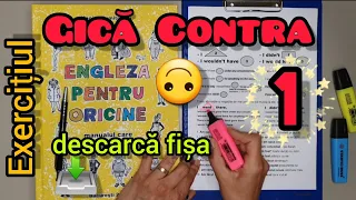 Lecţia # 292 – Exerciţiul Gică Contra 1 🙃 (Past Simple & Perfect Conditional)