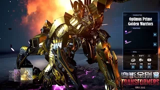 TRANSFORMERS Online - Optimus Prime Golden Warriors The Last Knight Capture The Flag MVP Gameplay