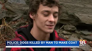 Neighbors react to man allegedly killing dogs for coat