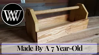Making a Tool Box With My Daughter - Hand Tool Woodworking With Kids