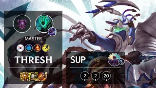 Thresh Support vs Braum - KR Master Patch 11.24b