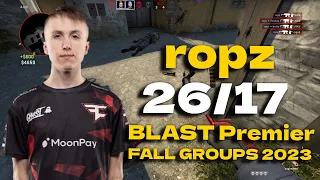 CSGO POV FaZe ropz (26/17) vs OG (INFERNO) @ BLAST Premier Fall Groups 2023