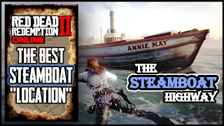 How To Quickly Get A BOAT At Any Time For Boat Travel In Red Dead Online! - RDO Relaxing Gameplay