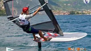 Windfoiling and Slalom windsurfing @One Hour Classic, Torbole - Lago di Garda - Rytis vlog 29