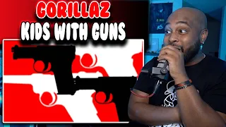 First Time hearing Gorillaz - Kids With Guns | Reaction
