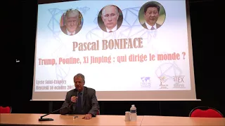 Conférence de Pascal Boniface - Octobre 2017