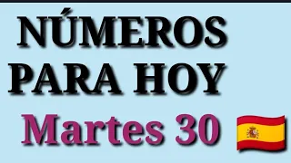 NÚMEROS que salen hoy martes 7 mayo de 2024