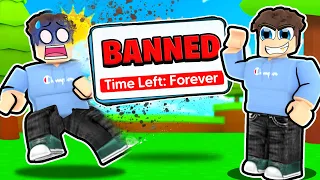 Using An ILLEGAL GLITCH To BAN Fake 3SB Scammers in Pet Simulator X!