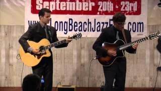 Frank Vignola & Vinny Raniolo performing at 2012 Long Beach New York Jazz Festival