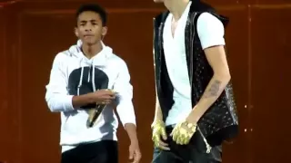 Justin Bieber & Jaden Smith - Fairytale [Unreleased song] LIVE