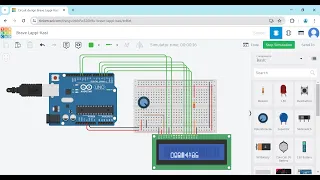 How to create custom characters on an Arduino LCD using Tinkercad
