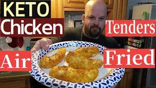 Chicken Tenders in Air Fryer - Low Carb