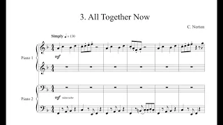 C. Norton - 3. All together now - Microjazz Piano duets collection 1 for piano four hands (score)