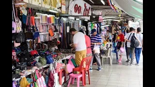 [4K] 2020 "Pratunam Market" walk from Airport Link Ratchaprarop station, Bangkok