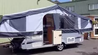 Pennine / Conway Crusader 2010 folding camper - show through / Walk through by Venture