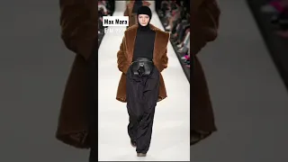 Max Mara fall winter 2022 collection in Milan