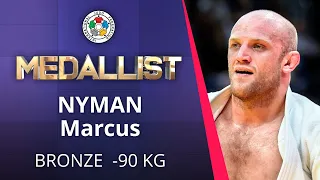 NYMAN Marcus Bronze medal Judo World Judo Championships Seniors Hungary 2021