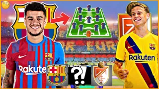 BARÇA vs GRENADE : COUTINHO DE RETOUR ? KOEMAN JOUE SA PLACE ! (+ Mon XI idéal)