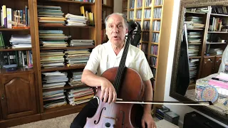 Cello Instruction -  Bow Routine/Workout