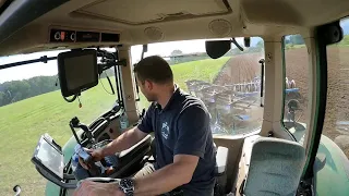 Live pflügen mit Fendt Vario 724