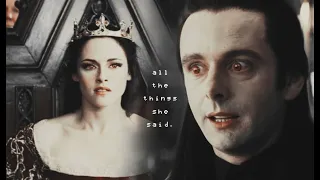 all the things she said. [aro/bella]