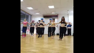 Arabic basic, tribal bellydance. Урок трайбла в Москве, отработка арабика. Танцы живота, обучение.