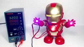 If High Voltage is Applied to the "Dancing IRON MAN"