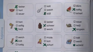 German words deutsch Wörter spielen mit Wörter Deutsch lernen deutsch Hören deutsch Wörter  Adjektiv