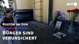 Rostow am Don: Leben nach der Wagner-Meuterei | AFP