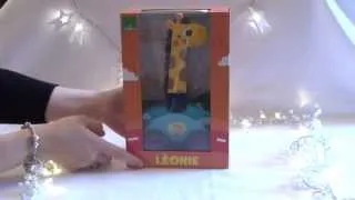 Vilac Leonie The Giraffe Wooden Pull Along Toy