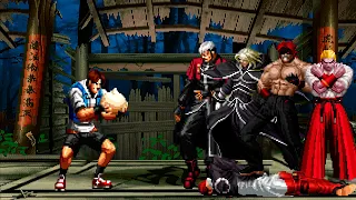 [KOF Mugen] Sie Kensou vs KOF Bosses Team