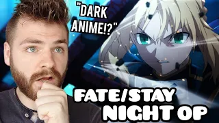 Reacting to Fate/Stay Night [Unlimited Blade Works] Opening | "Aimer - Brave Shine" | Non Anime Fan!