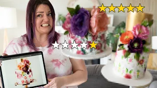 I Ordered WEDDING Cakes from 1 vs. 5 STAR BAKERY!