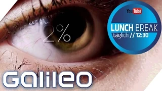 Bodypuzzle Auge | Galileo Lunch Break | ProSieben