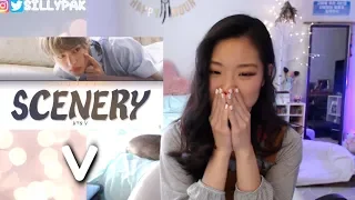 BTS V (뷔) Self Composed Song | Kim Taehyung - 'Scenery' (풍경) REACTION ❤️ #ProudOfYouTaehyung