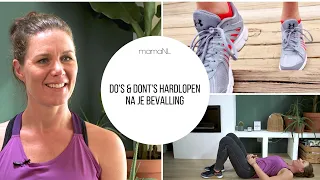 DO'S & DONT'S HARDLOPEN NA JE BEVALLING