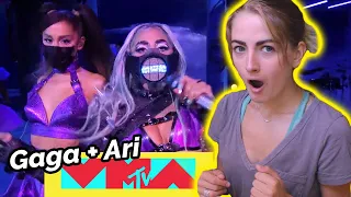 LADY GAGA and ARIANA GRANDE Live at the VMAs Reaction!