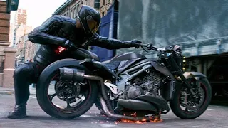 FAST AND FURIOUS/HOBBS AND SHAW/CHASE SCENES (BIKE TRANSFORMATION)