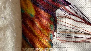 Cross Stitch: Stitch With Me #260 (with talking)