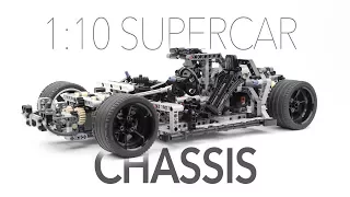 LEGO 1:10 Supercar Chassis w/ Instructions