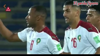 هدف برقوق الأكثر من رائع🔥 صاروخية اللاعب المغربي تسكن شباك الخصم💪🏼🥅⚽️|تصفيات كأس العالم قطر 2022