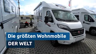 Bester 7m Wohnmobil Grundriß aller Zeiten: Pilote P696D Sensation Solar Hubbett Heckbad