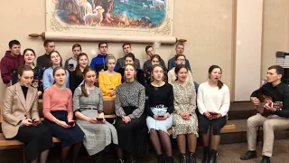 ✅Поздравление с Новым Годом от христианской молодёжи 🎄 || ВРЕМЯ ЛЕТИТ ОЧЕНЬ БЫСТРО