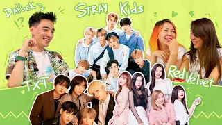 Разные поколения смотрят свежий K-POP! Гость Dalbek! (Stray Kids, Red Velvet, TXT)