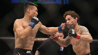 Korean Zombie TKO’s Frankie Edgar in round one! Doo Ho Choi losses to Jourdain UFC Busan