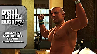 GTA 4 [NEW 100% Walkthrough] - Mission #26: Out of the Closet (Complete Mission)