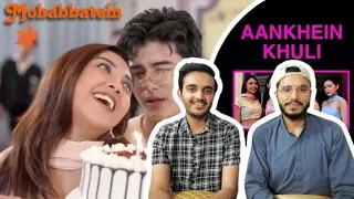 ANKHEIN KHULI - MOHABBATEIN - VINA FAN PARODI RECREATE - REACTION